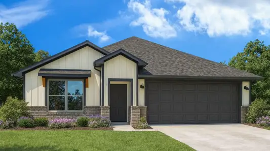 New construction Single-Family house 15811 Narrow Leaf Ln, Montgomery, TX 77316 plan Texas Cali - image