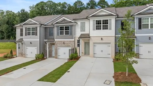 New construction Townhouse house 6008 Skylar Dr, South Fulton, GA 30331 plan Pearson II - image