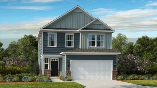 New construction Single-Family house 35.05625 81.0305, Charlotte, NC 28278 plan Manteo Premier - image