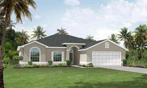 New construction Single-Family house 143 Persimmon Drive, Palm Coast, FL 32164 Captiva II- photo 0