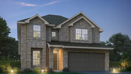 New construction Single-Family house 16664 Heritage Pines Ln, Conroe, TX 77302 plan The Tivoli - image
