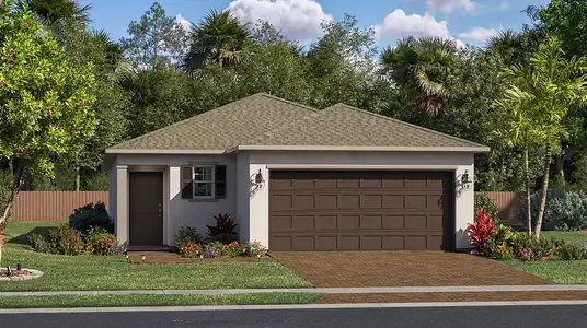 New construction Single-Family house Palm Bay, FL 32909 plan Belmont II - image