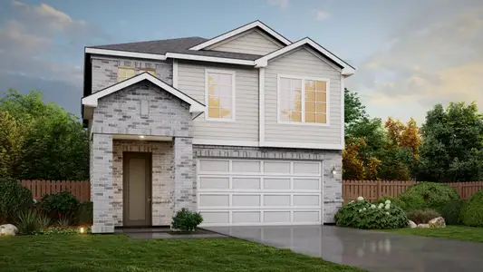 New construction Single-Family house 7802 Village Lk, San Antonio, TX 78244 plan Marigold - image