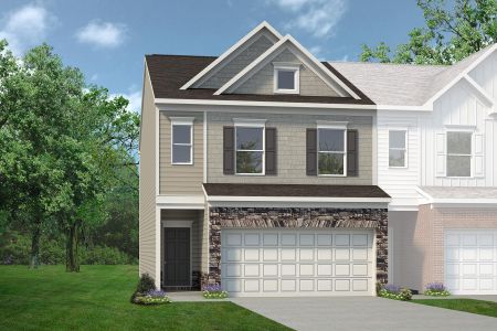 New construction Townhouse house Conyers, GA 30094 plan The Norwood II - image