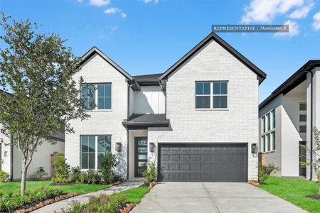 New construction Single-Family house 30947 Radke Estates Dr, Fulshear, TX 77441 plan The Manhattan - image