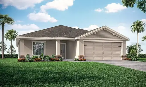 New construction Single-Family house 35452 Darlington Grove Dr, Zephyrhills, FL 33541 plan Raychel - image