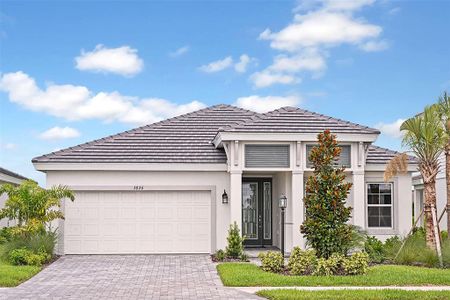 New construction Single-Family house 3826 Farm Garden Court, Bradenton, FL 34211 Sandpiper- photo 0