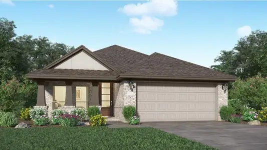 New construction Single-Family house 2139 Mosaic Valley Ct, Angleton, TX 77515 plan Austen - image