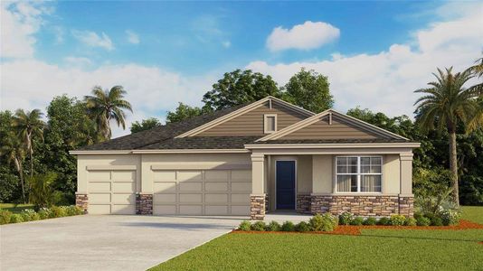 New construction Single-Family house 2140 Stratten Dr, Zephyrhills, FL 33541 - image