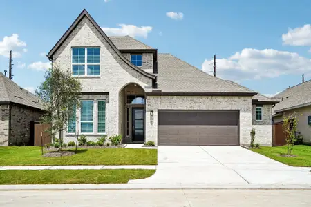 New construction Single-Family house 112 Monza Bnd, Liberty Hill, TX 78642 plan Cayman - image