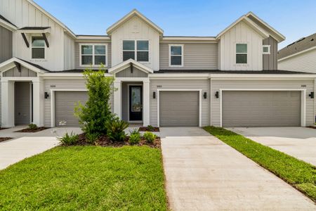 New construction Townhouse house 6406 Jensen View Ave, Apollo Beach, FL 33572 plan The Burney - image