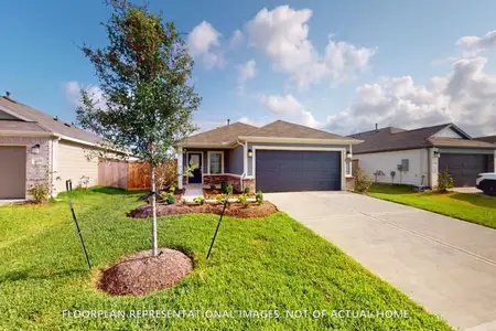 New construction Single-Family house 732 Hackberry Branch Ct, Magnolia, TX 77354 plan Hibiscus - image