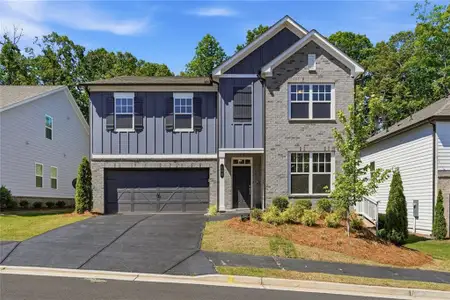 New construction Single-Family house 188 Foxhill Dr, Dawsonville, GA 30534 plan Pearson Homeplan - image