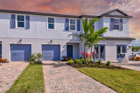 New construction Townhouse house 5434 Tripoli Drive, Palmetto, FL 34221 Alexander - Townhomes- photo 0