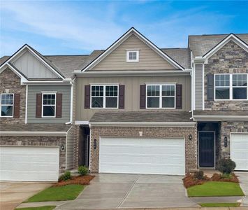 New construction Townhouse house 204 Bastian Dr, Unit 106, Villa Rica, GA 30180 plan The Maddux II - image