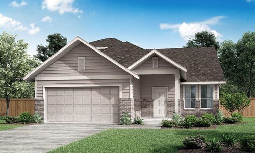 New construction Single-Family house 110 Mathew St, Bertram, TX 78605 plan Sergio - image