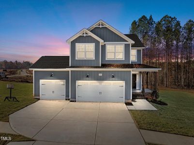 New construction Single-Family house 345 Sutherland Drive, Franklinton, NC 27525 Springfield- photo 0