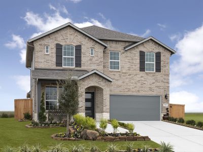 New construction Single-Family house 8334 Treetop Heights Dr, Mont Belvieu, TX 77523 The Somerville (3L16)- photo 0 0