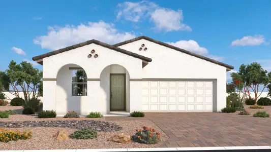 New construction Single-Family house 9904 E Bird Of Paradise Ln, Florence, AZ 85132 plan Jerome - image