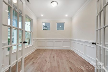 Office with French Doors