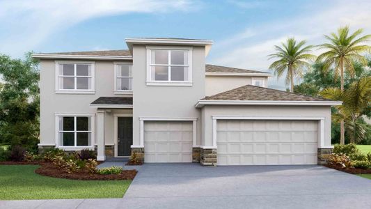 New construction Single-Family house 2637 Warren Acres Blvd, Wesley Chapel, FL 33543 null- photo 0