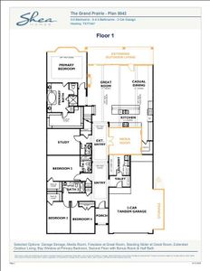 New construction Single-Family house 16311 Bottlebrush Bluff Dr, Hockley, TX 77447 plan 5042 Elevation D - image