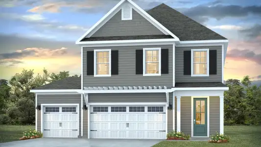 New construction Single-Family house 1786 Travor St, Navassa, NC 28451 plan Woodstock - image