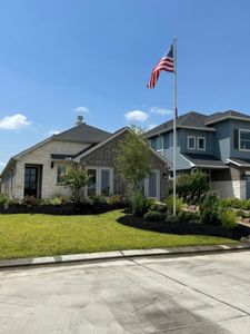 New construction Single-Family house 4407 Waterside Cove Lane, Houston, TX 77053 The Mockingbird- photo 0