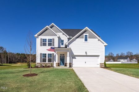 New construction Single-Family house 267 Old Fashioned Wy, Lillington, NC 27546 The Hickory II A- photo 0