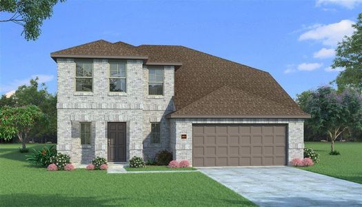 New construction Single-Family house 4063 Colony River Rock Boulevard, Pinehurst, TX 77362 Tupelo II G- photo 0