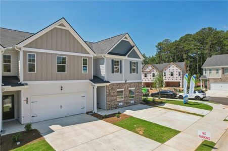 New construction Townhouse house 323 Crimson Dr, Union City, GA 30291 Lexington- photo 1 1