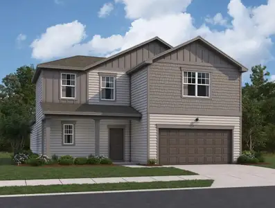 New construction Single-Family house 31231 Williams Landing St, Waller, TX 77484 plan Hubble - image