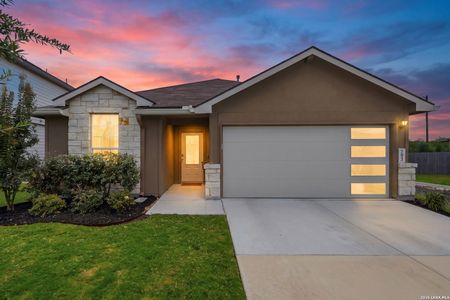 New construction Single-Family house 293 Grey Woodpecker, San Antonio, TX 78253 plan The Brown - image