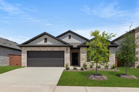 New construction Single-Family house 2428 Ambling Trl, Georgetown, TX 78628 plan Oaks 1937 - image