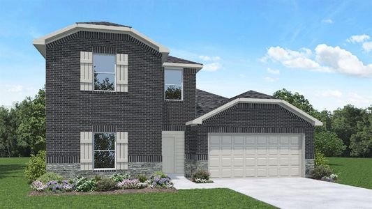 New construction Single-Family house 27302 Sunterra Village Drive, Katy, TX 77493 Plan E40M (Horton-e)- photo 0