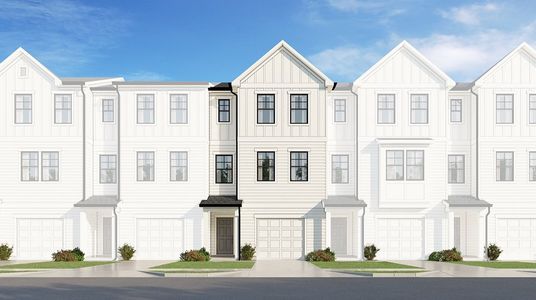 New construction Multi-Family house 346 Diversity Wy, Raleigh, NC 27610 plan Miles - image