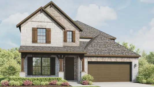 New construction Single-Family house 16512 Petal Dr, Fort Worth, TX 76247 plan Elm - image