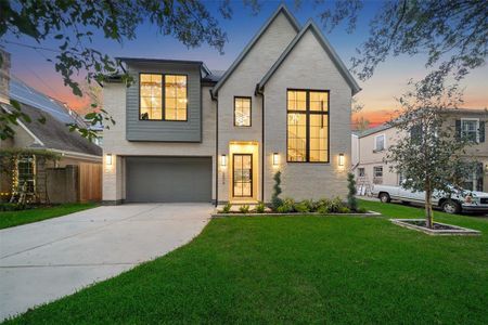 New construction Single-Family house 3774 Sunset Boulevard, West University Place, TX 77005 - photo 0