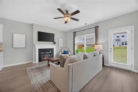 New construction Townhouse house 6383 Towhee Wy, Morrow, GA 30260 plan The Newbury - image 7