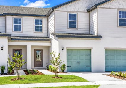 New construction Townhouse house 430 Sol Vista Drive, Dundee, FL 33838 - photo 0