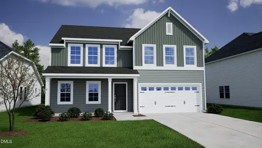 New construction Single-Family house 133 Alice Trace Pl, Angier, NC 27501 plan McDowell - image