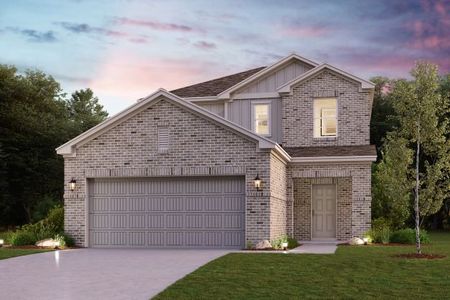 New construction Single-Family house 11609 Whirlaway Dr, Willis, TX 77318 plan Hampton - image