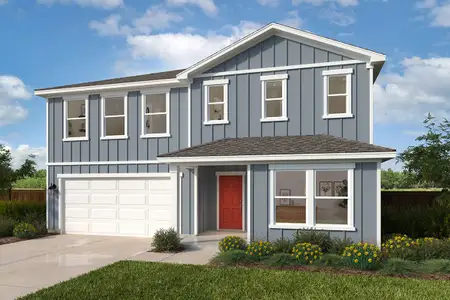 New construction Single-Family house 1821 Laurel St, Denton, TX 76205 plan 2444 Modeled - image
