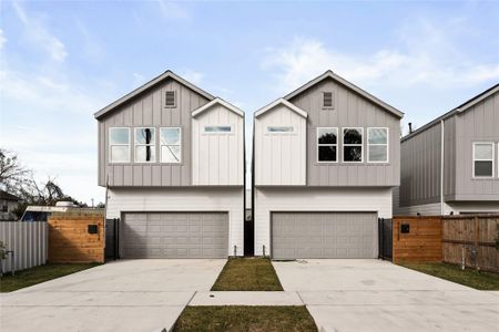 New construction Single-Family house 4605 Brady St, Unit B, Houston, TX 77011 - image