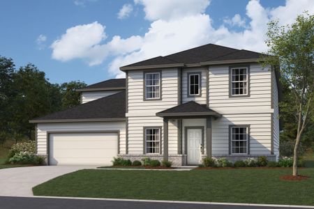 New construction Single-Family house 12725 Short Grasshopper Dr, Creedmoor, TX 78610 plan Grapevine - Smart Series - image