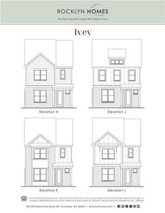 New construction Townhouse house 279 Barracks Wy, Unit 880, Hoschton, GA 30548 - image