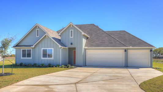 New construction Single-Family house 199 Davis Mountain Cove, Lockhart, TX 78644 The Dean- photo 0