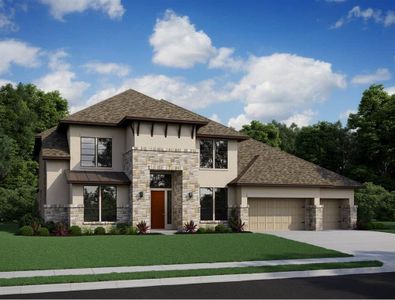 New construction Single-Family house 23 Woodland Creek Ct, Fulshear, TX 77441 Casoria- photo 0