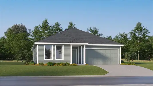 New construction Single-Family house 90 Vantage Dr, Hutto, TX 78634 plan Springsteen  - image