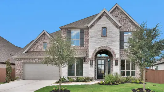 New construction Single-Family house 6535 Yellow Rose Ct, Manvel, TX 77578 plan 3593W - image